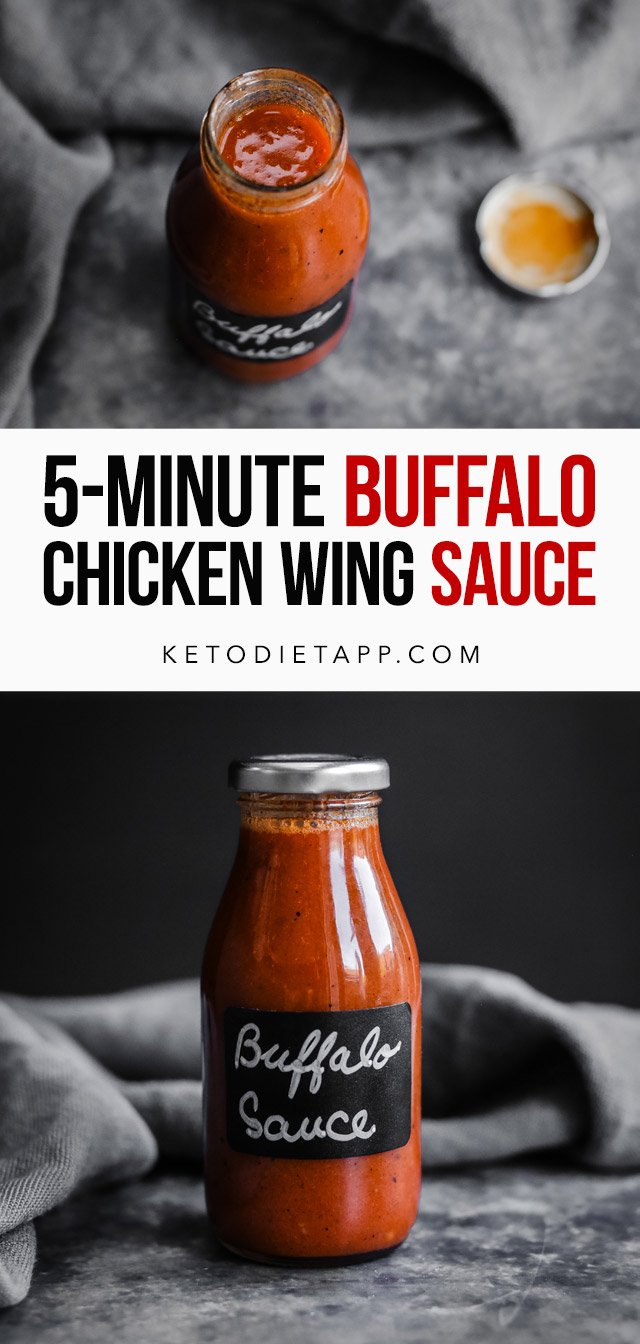 5-Minute Buffalo Chicken Wing Sauce