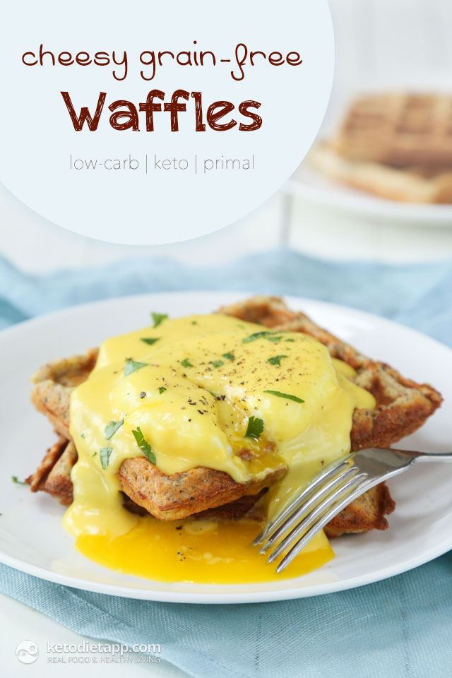 Cheesy Low-Carb & Keto Waffles