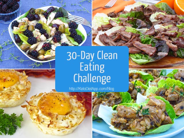 30-Day Clean Eating Challenge: Meal Suggestions