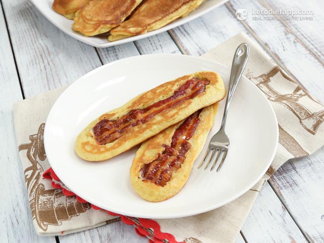 Crispy Keto Bacon Pancakes