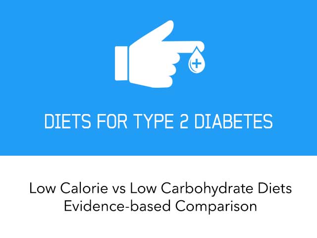 Low Calorie vs Low Carbohydrate Diets for Type 2 Diabetes: Evidence-Based Comparison