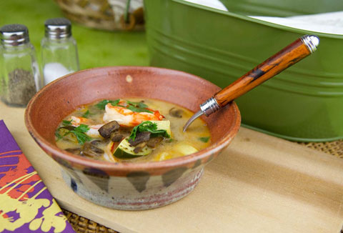 Thai Hot and Sour Shrimp Soup (KetoDiet)