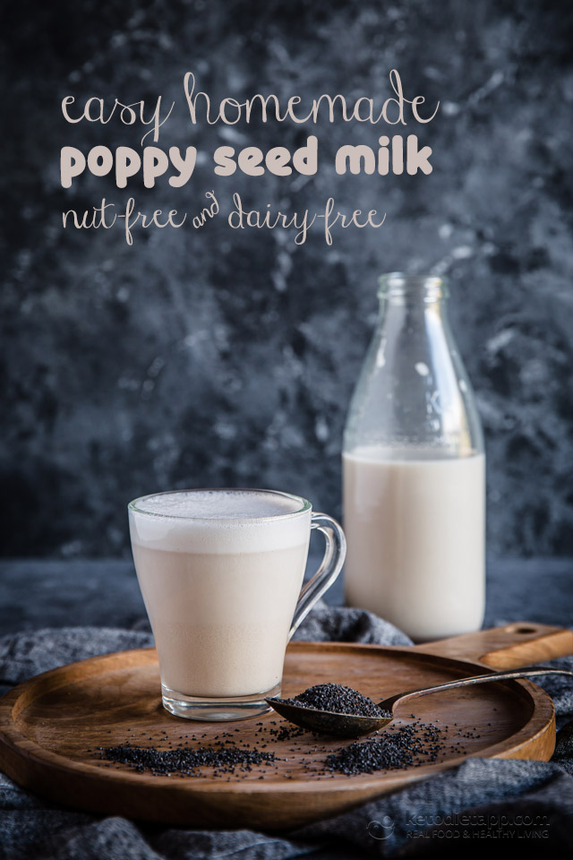 Easy Homemade Poppy Seed Milk