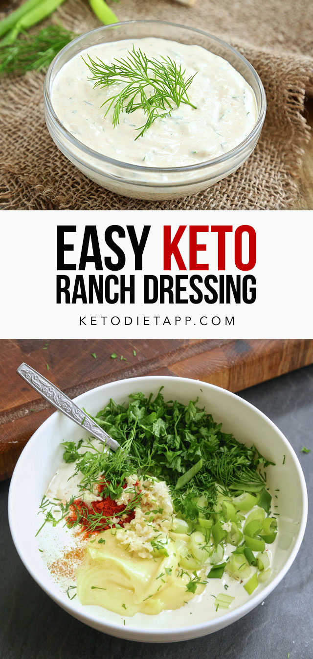 Easy Keto Ranch Dressing