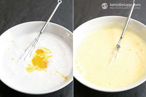 Keto Eggnog Ice-Cream