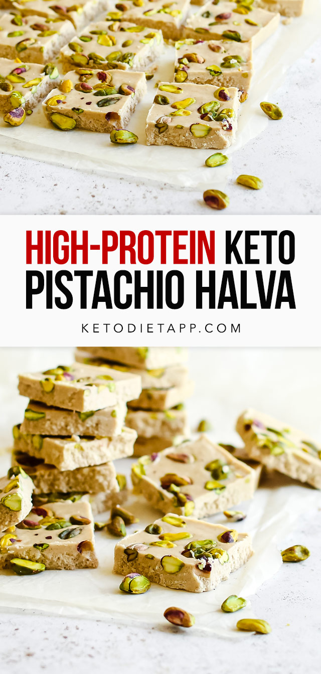 High-Protein Keto Pistachio Halva