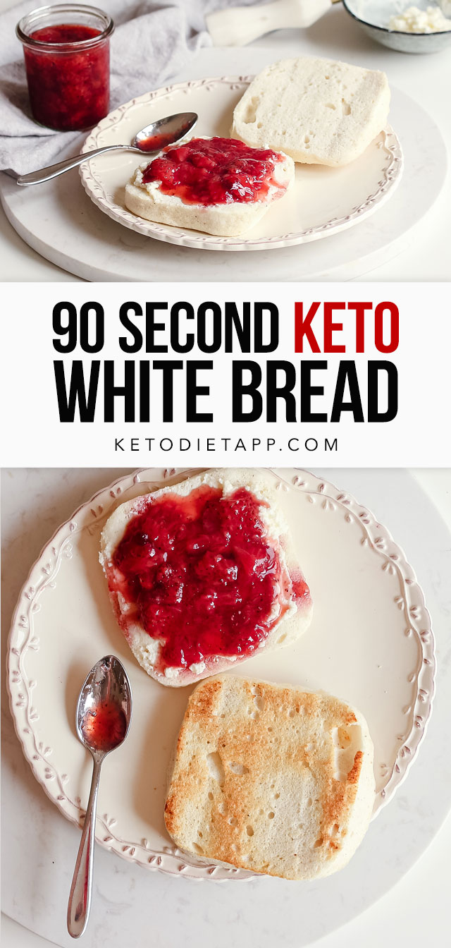 90 Second Keto White Bread