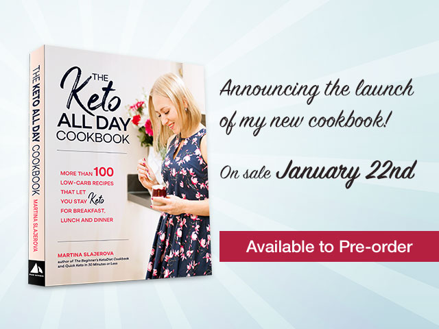 Announcing my New Keto All Day Cookbook!