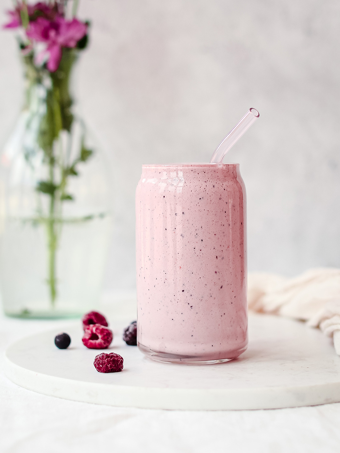 High-Protein Berry Smoothie