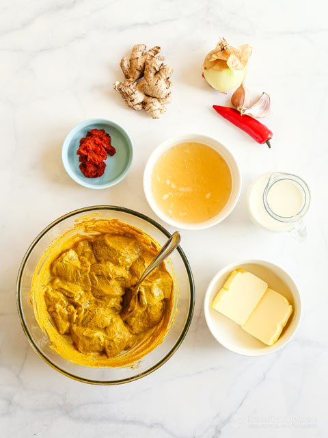 Easy Keto Butter Chicken - Chicken Makhani
