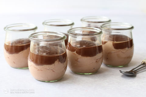 Keto Chocolate Cheesecake Jars