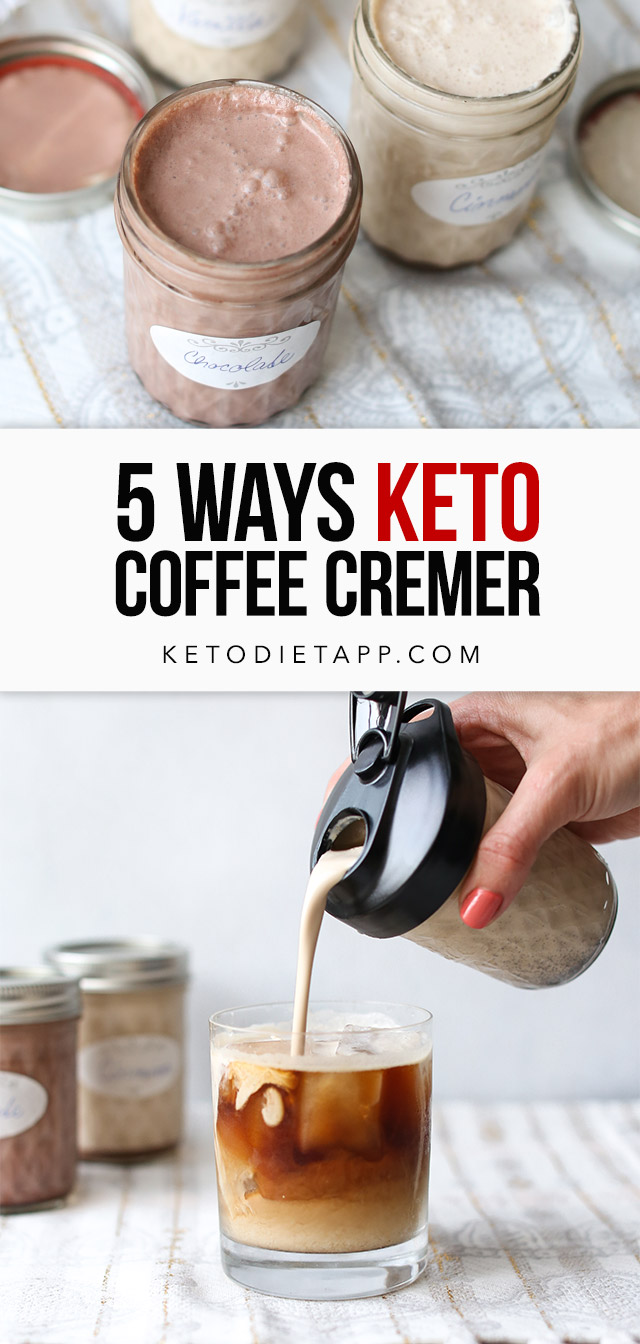 Low-Carb & Keto Coffee Creamer Five Ways