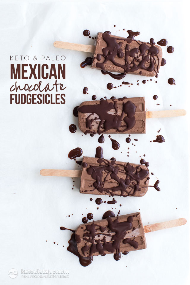 Keto Mexican Chocolate Fudgesicles