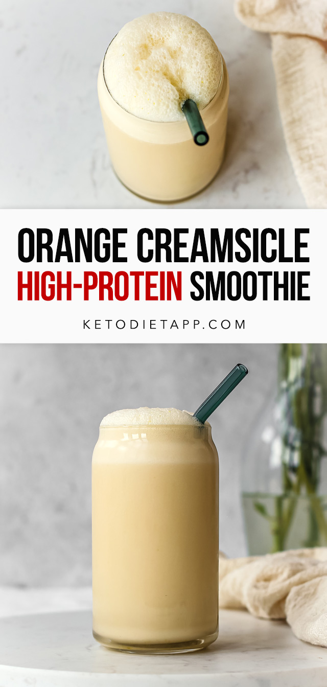 High-Protein Orange Creamsicle Smoothie