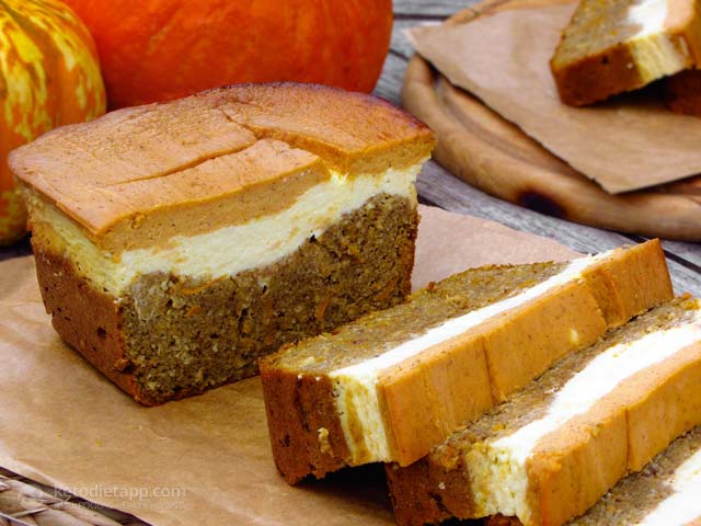 Low-Carb Pumpkin & Orange Cheese Bread