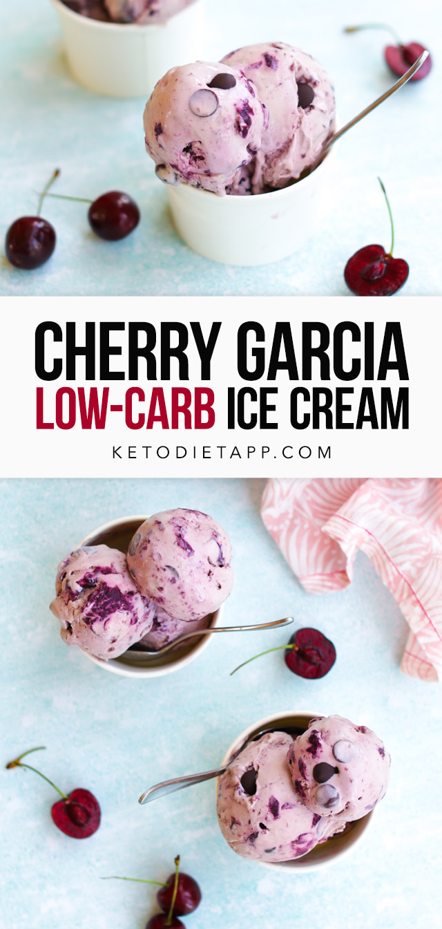 Low-Carb Cherry Garcia Ice Cream