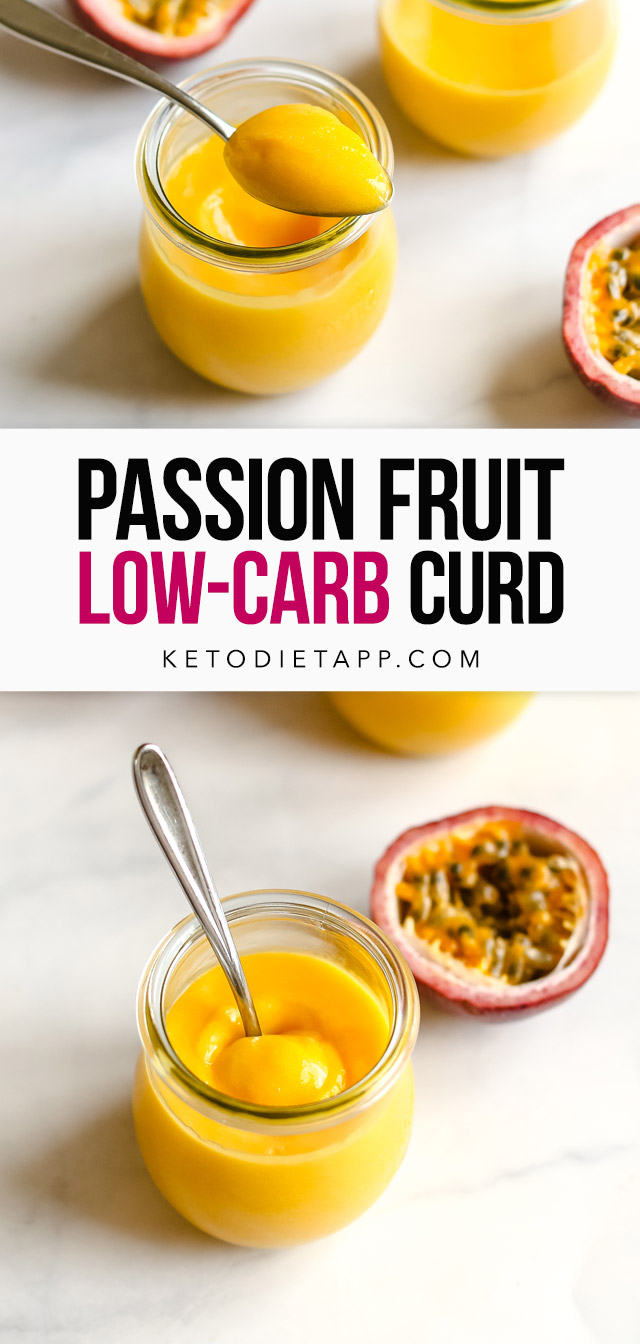 Low-Carb Passion Fruit Curd