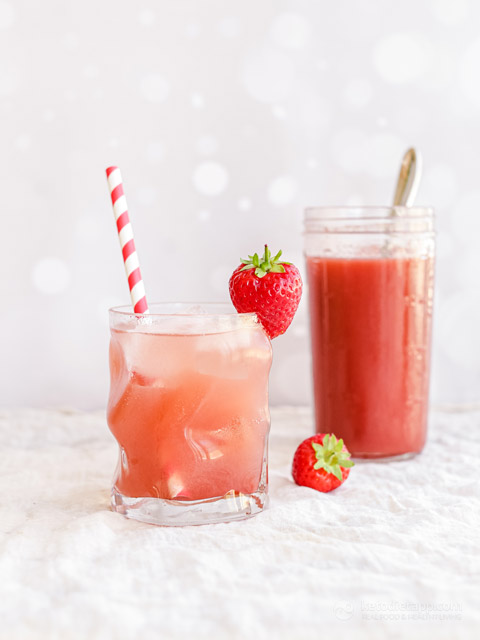 Homemade Sugar-Free Strawberry Syrup