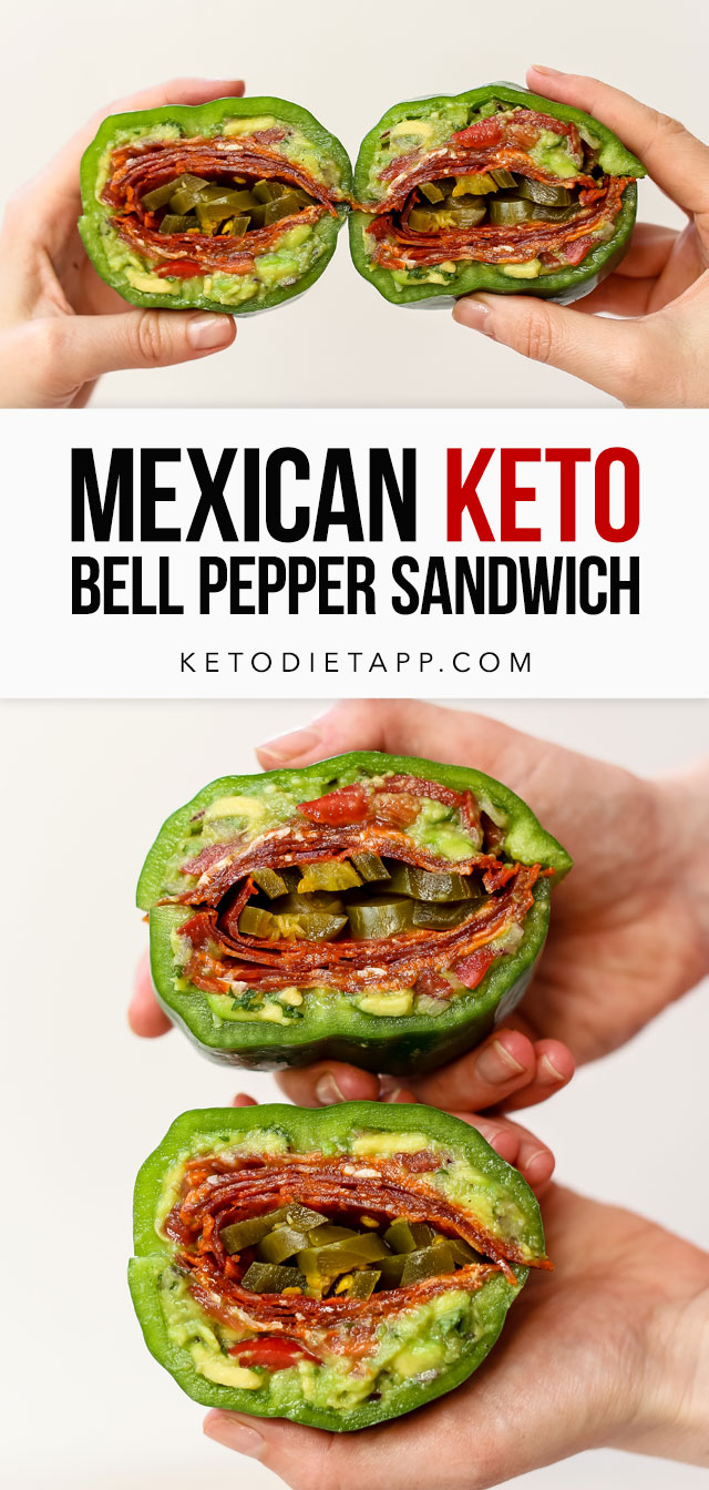 Mexican Bell Pepper Sandwich