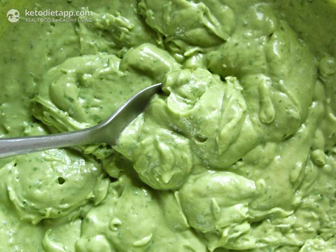Low-Carb Mint Chocolate Chip Ice-Cream