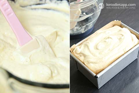 No-Churn Vanilla Keto Ice-Cream