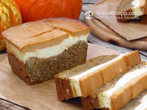 Low-Carb Pumpkin & Orange Cheese Bread