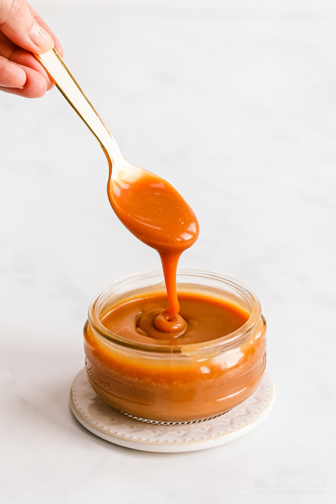 Smooth & Silky Keto Caramel Sauce