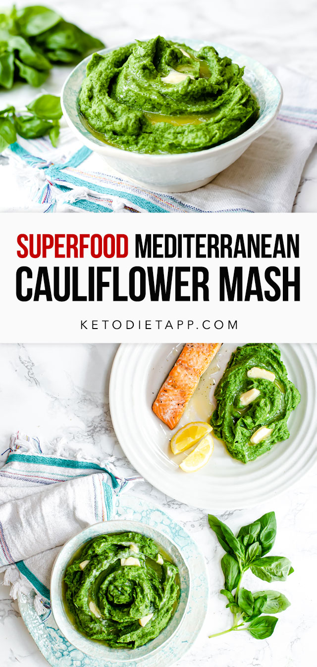 Superfood Mediterranean Cauliflower Mash