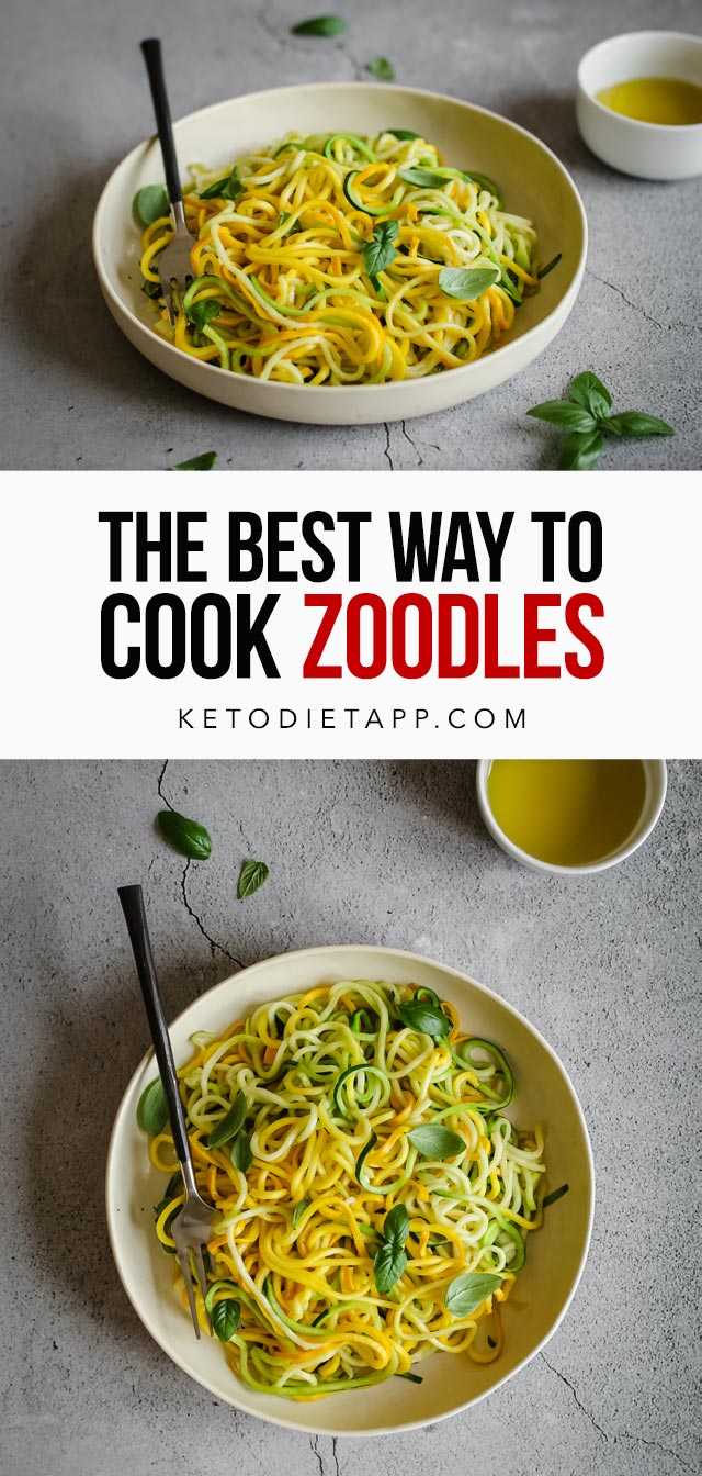 The Best Way To Cook Zucchini Noodles